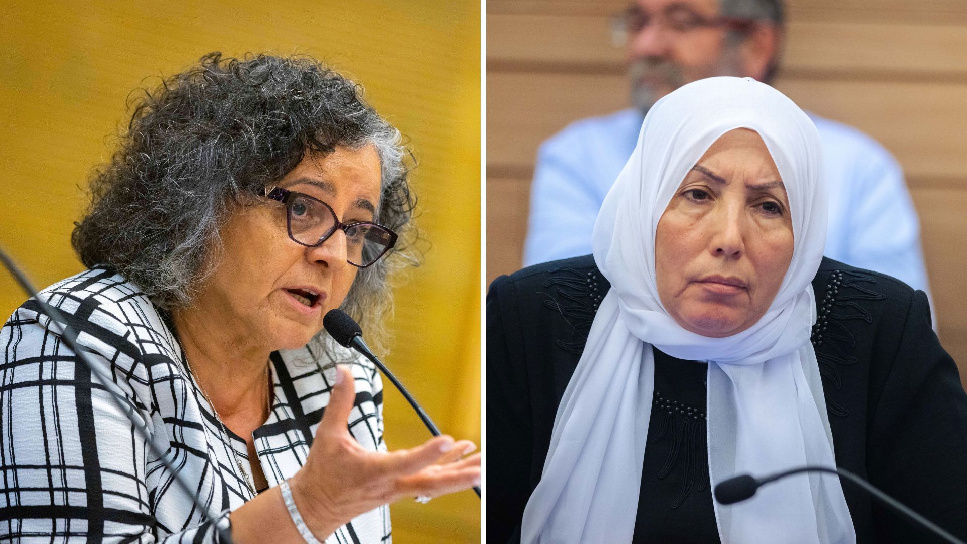 אימאן חטיב יאסין ועאידה תומא סלימאן