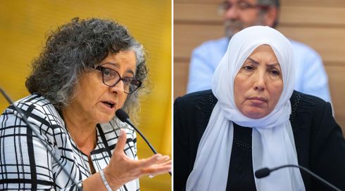 אחרי התבטאיות על סרטון הזוועות ונגד המלחמה: סנקציות נגד שתי חברות כנסת