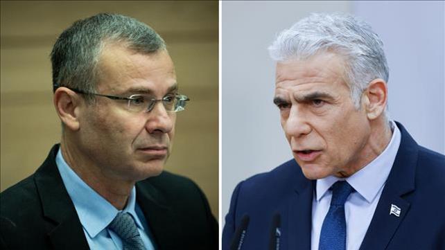 יריב לוין ויאיר לפיד