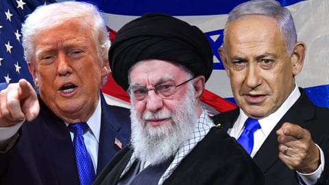 בנימין נתניהו, עלי חמינאי, דונלד טראמפ