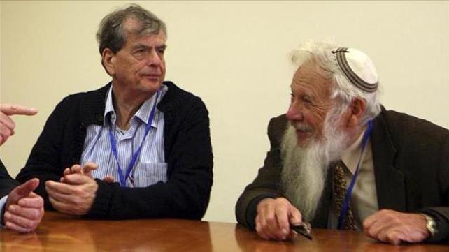ישראל אומן ואהרון צ'חנובר