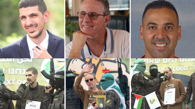 אלי, אוהד ואור לפני ואחרי שחרורם מהשבי