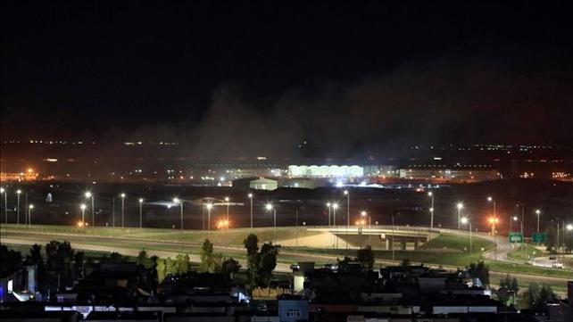 מתקפת רקטות על בסיס צבאי אמריקני בעירא' 15.02.21