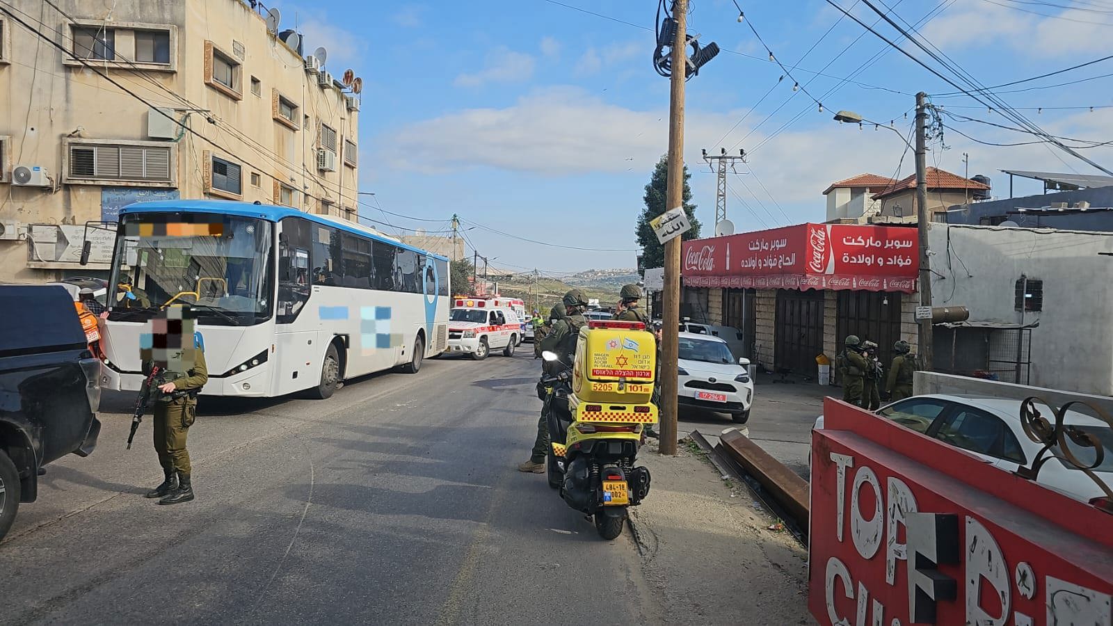 פיגוע ירי בכביש 55