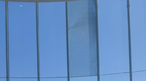 חלון של ביהמ"ש העליון נופץ, המשטרה פתחה בחקירה