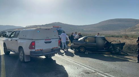 מד"א: ילד בן 3 נהרג וארבעה נפצעו קשה בתאונת דרכים בשומרון