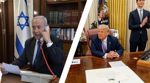 טראמפ על החלת הריבונות: כרגע זה ירד מהשולחן