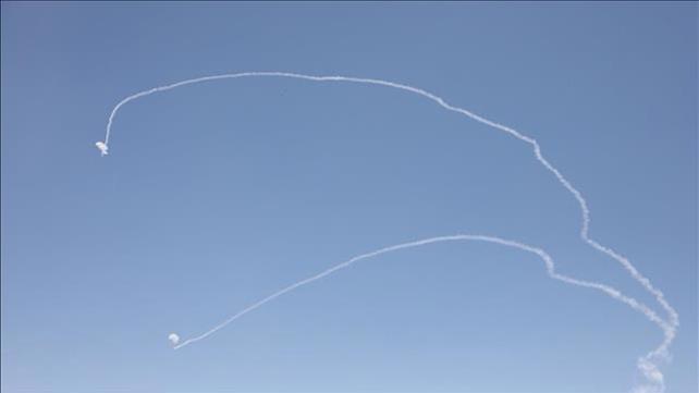 יירוט של כיפת ברזל, רקטה מעזה