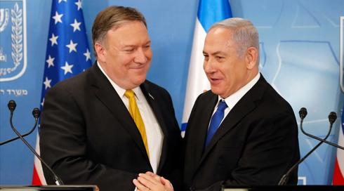 פומפאו לנתניהו: ארה"ב מחויבת לביטחון ישראל