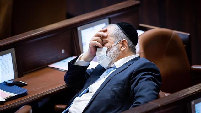 דרעי בישיבת המליאה אתמול, 7.6.21