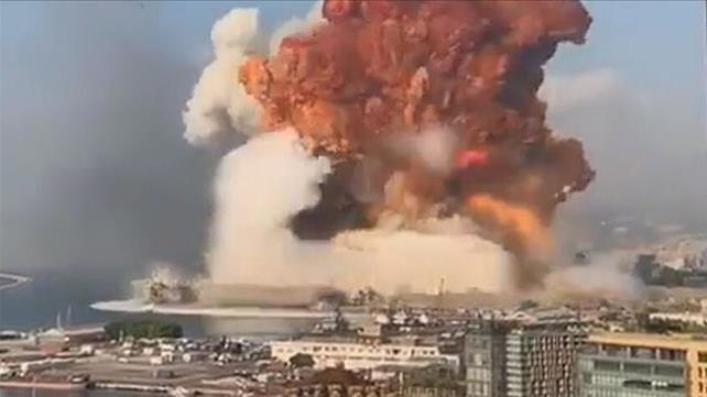 הפיצוץ בנמל ביירות, 04.08.20
