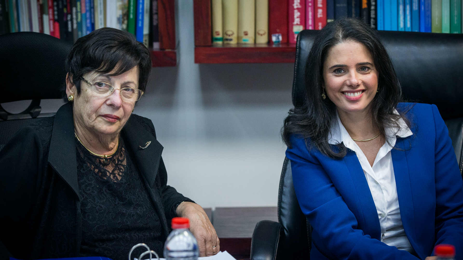 השרה שקד ונשיאת העליון נאור