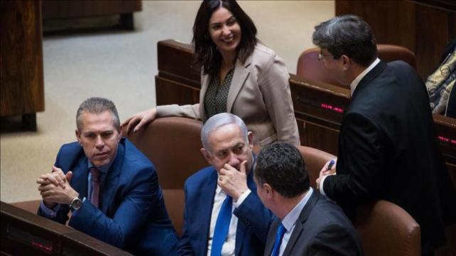 בנימין נתניהו, ישראל כץ, גלעד ארדן ומירי רגב