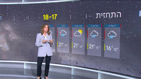 התחזית 17.11.24: הגשם חוזר