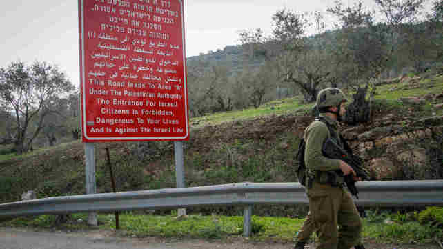 חיילי צה"ל סמוך לשכם