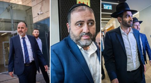 השרים משה ארבל, יעקב מרגי ומיכאל מלכיאלי הגישו את התפטרותם מהממשלה