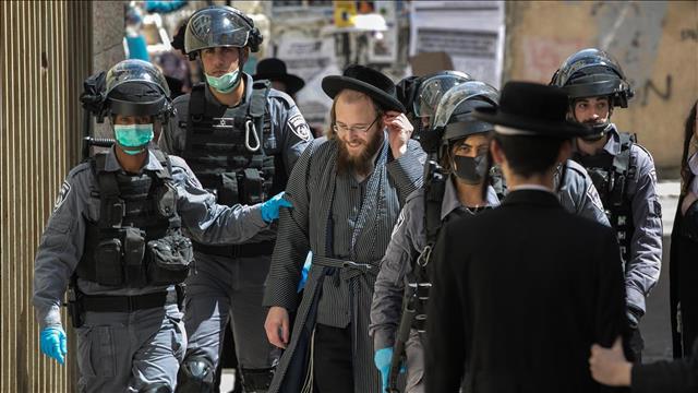 המשטרה בפעילות אכיפה במאה שערים בשל הקורונה 29.03.20