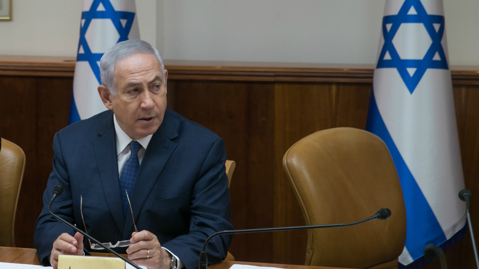 ראש הממשלה, בנימין נתניהו, בישיבת הממשלה