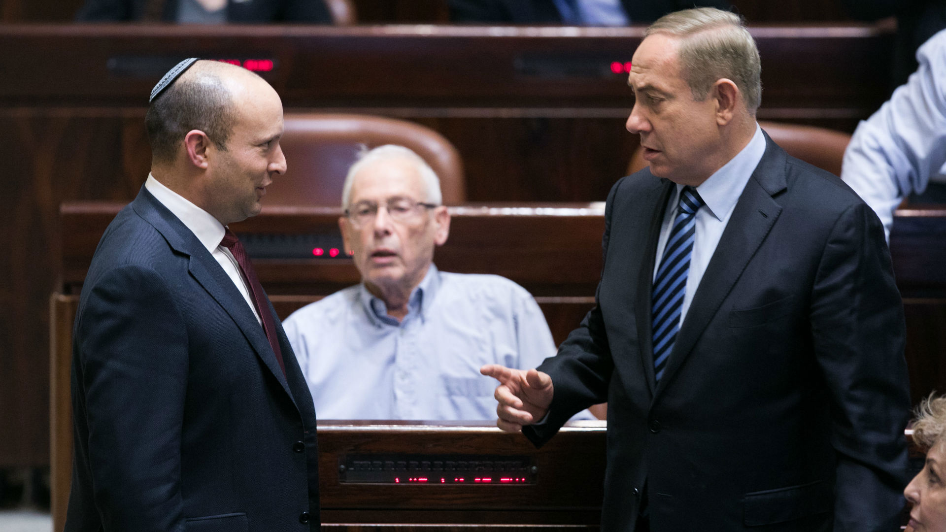 בנימין נתניהו ונפתלי בנט