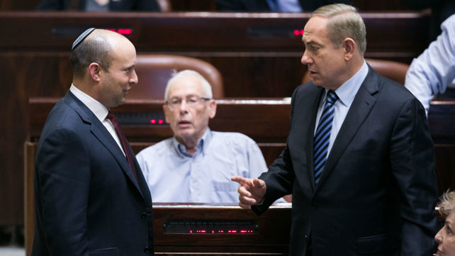 בנימין נתניהו ונפתלי בנט