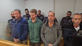 ארבעת הנאשמים בירי נורי התאורה לבית רה"מ בקיסריה