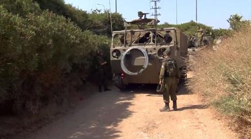 המתיחות בצפון: כתבנו עם כוחות צה"ל המתגברים בגבול