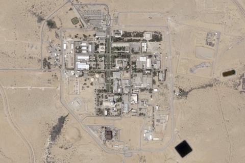 צילומי לוויין של הכור בדימונה, 03.09.25