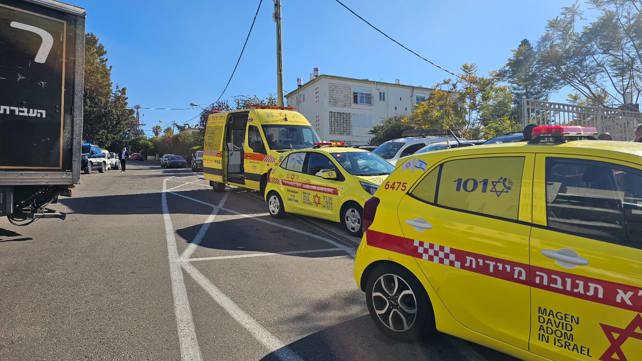 זירת הרצח בחיפה