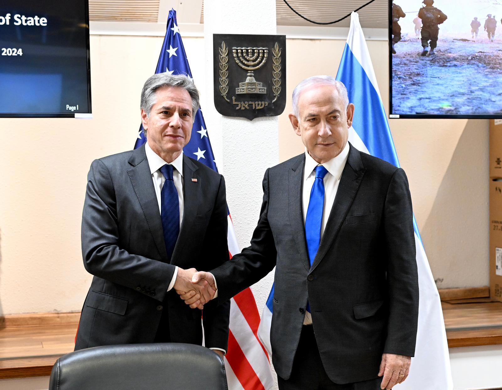 נתניהו בלינקן