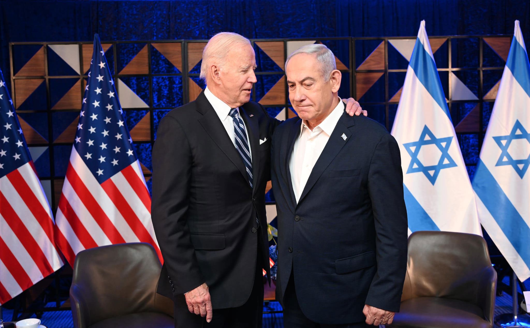 בנימין נתניהו וג'ו ביידן