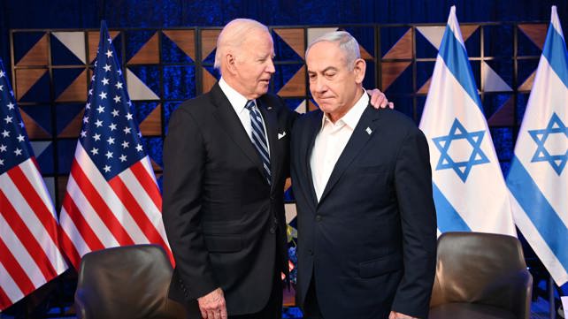 בנימין נתניהו וג'ו ביידן