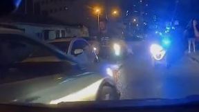 פגיעה במפגין בת"א