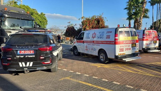 זירת תאונה בה גבר מת מפגיעת מדחף סירה בכנרת, 06.04.24