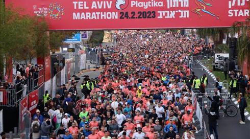 מרתון תל אביב יצא לדרך