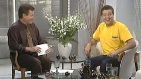 אהוד מנור ואבי קושניר. 1992