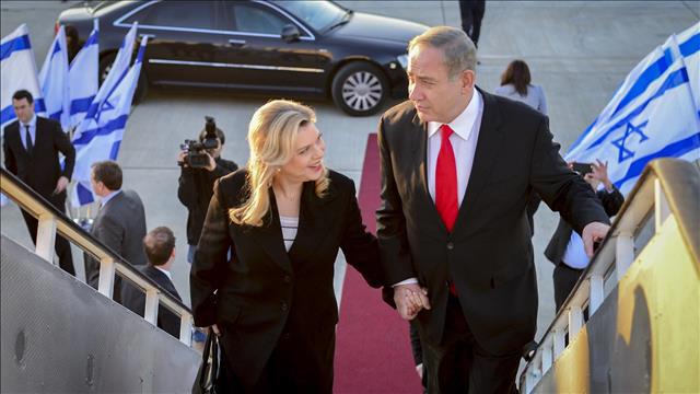 בנימין ושרה נתניהו טסו ללונדון