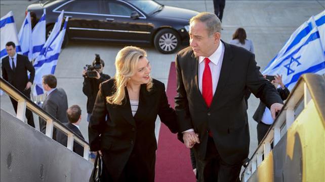 בנימין ושרה נתניהו טסו ללונדון
