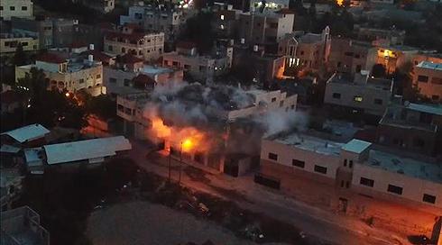 תיעוד: צה"ל הרס את בית המחבל שביצע את הפיגוע בבני ברק