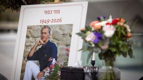 טקס הפרידה ממתי כספי ברחבת בית האופרה בתל אביב, הבוקר