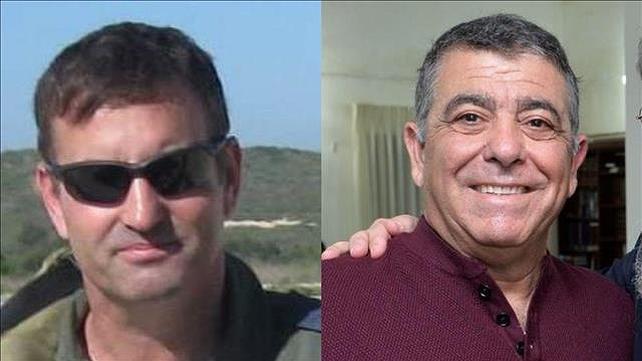 עמוס גבעול ויעקב דור שנהרגו בהתרסקות מסוק בצפון