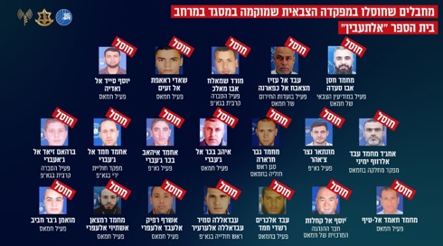 בעקבות הביקורת על התקיפה בביה"ס: צה"ל פרסם את רשימת המחבלים שחוסלו