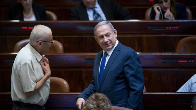 בנימין נתניהו ובני בגין