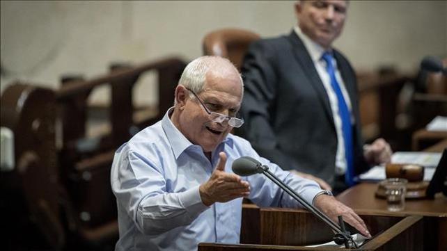 חיים כץ בהצבעה על חסינותו במליאת הכנסת, 17.02.20