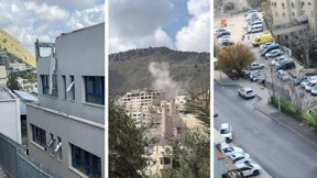 سقوط شظايا صاروخية في شمال البلاد 10.4.26
