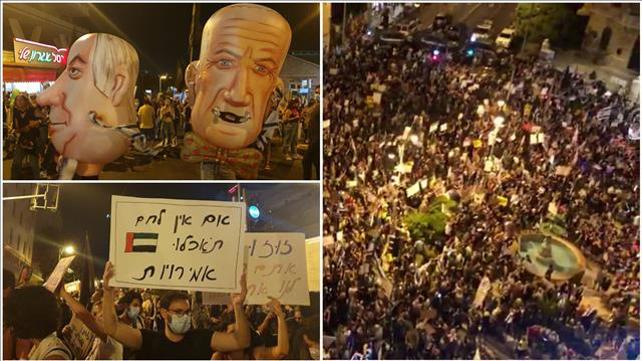 המחאות בארץ נגד רה"מ ומשבר קורונה 15.08.20