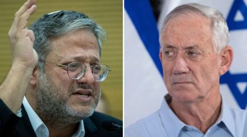 גנץ נגד בן גביר: "שרים שפוגעים בביטחון המדינה – לא צריכים לשבת בקבינט"