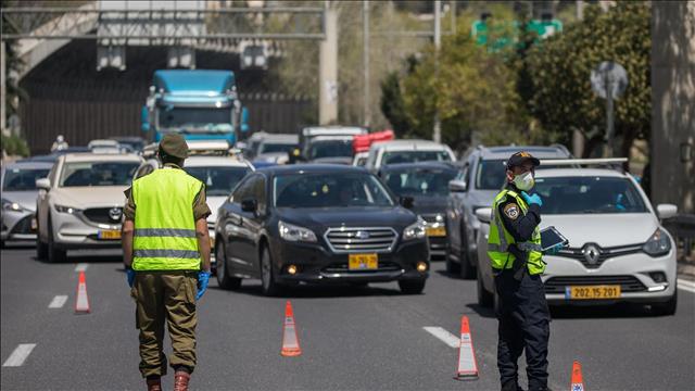 אכפית הגבלות קורונה בירושלים, אפריל 2020