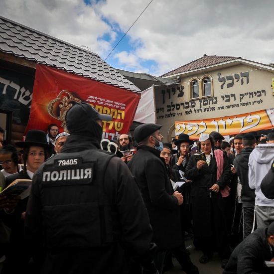 La peregrinación jasídica a Uman, Ucrania, a pesar de la guerra