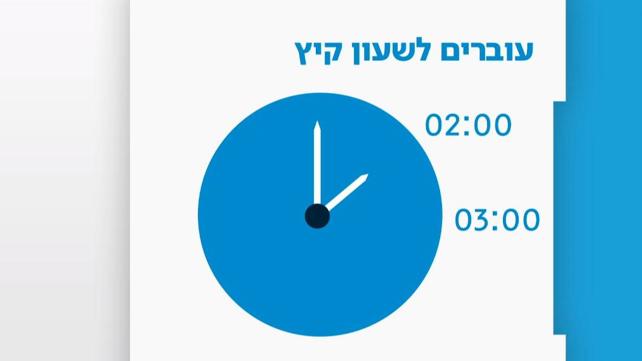 מעבר לשעון קיץ