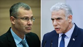 יאיר לפיד ויריב לוין